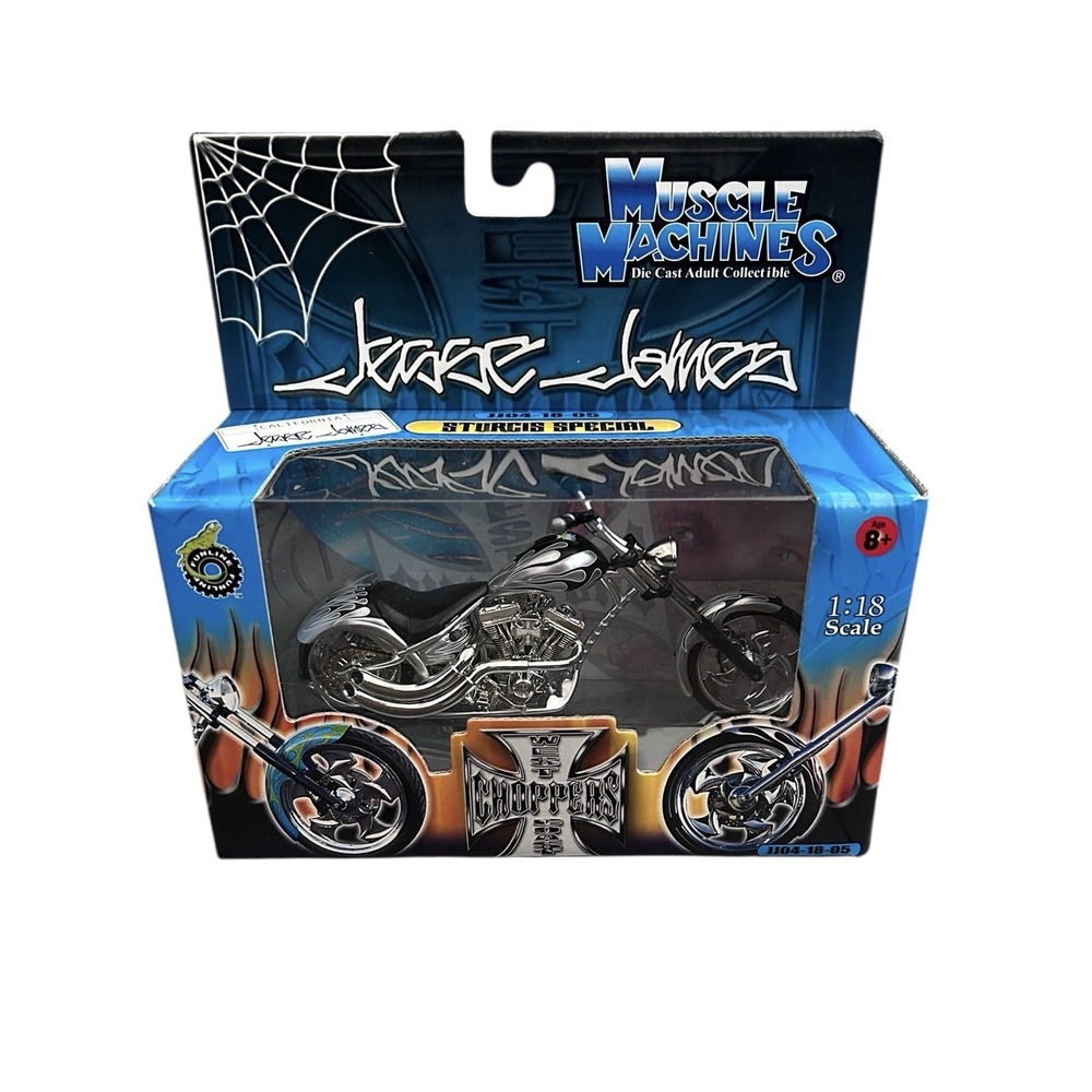 Jesse James West Coast Choppers Sturgis‎ Special JJ04-18-05. 1:18 Scale Die Cast